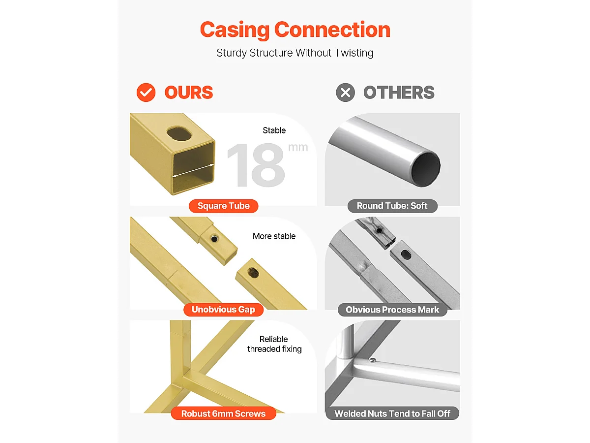 Support de Fond Arche Métallique SucceBuy avec Gaze de Qualité Supérieure pour Mariage, Lot de 3