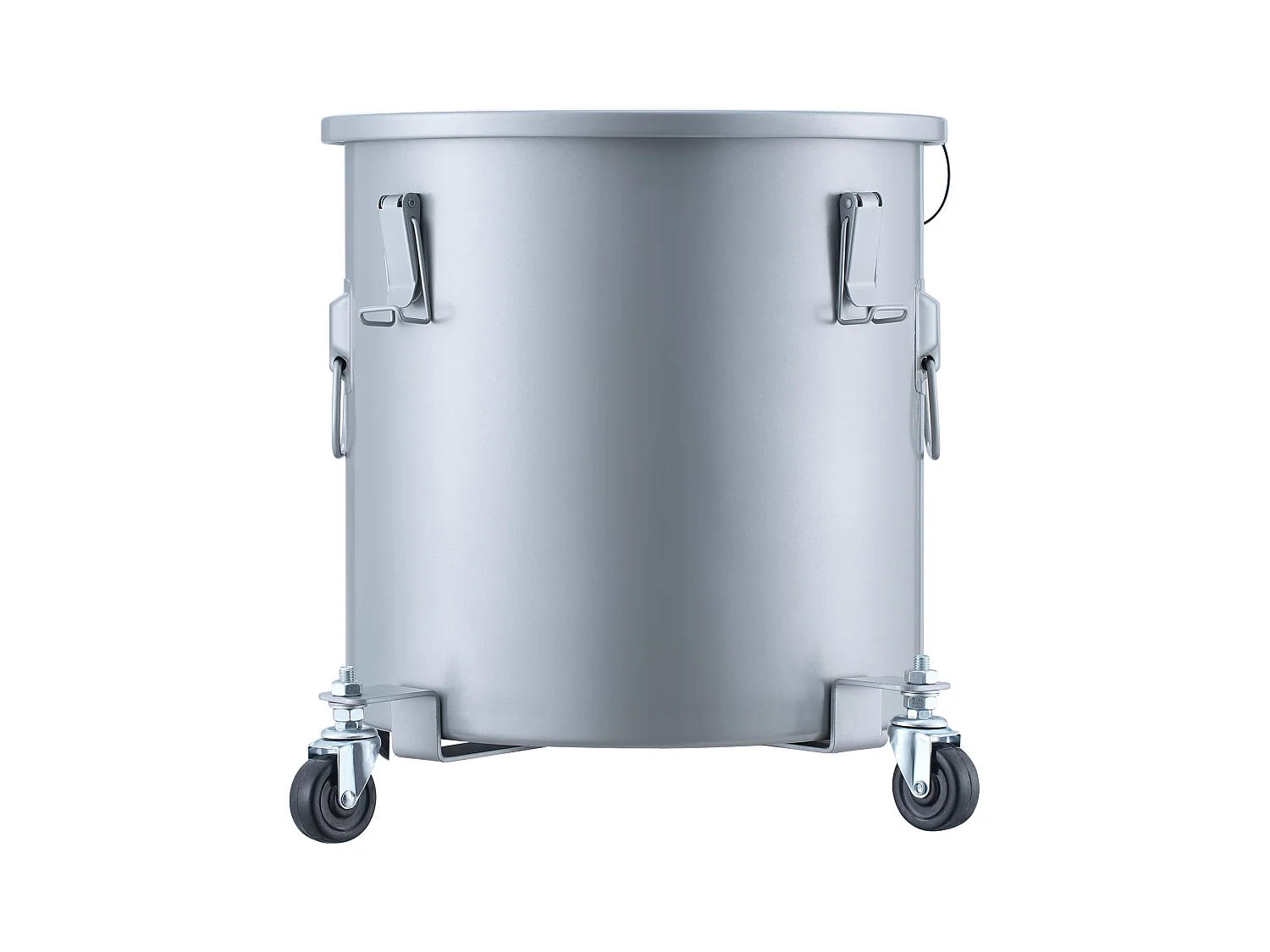 Seau à Graisse SucceBuy pour Friteuse, Bac D'élimination D'huile, 30 L avec Roulettes et sac Filtrant, Acier au Carbone avec Revêtement Antirouille