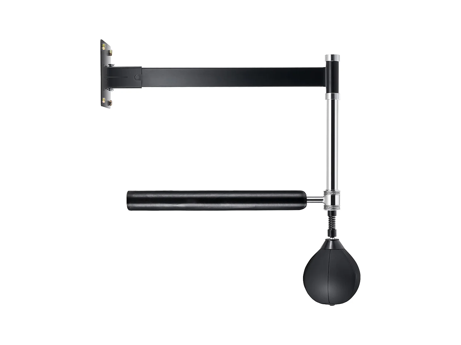 Roterende Bokszak voor Wandmontage SucceBuy , Instelbare Reflexsnelheidstrainer, Boksuitrusting voor Kickboksen, MMA, Fitness