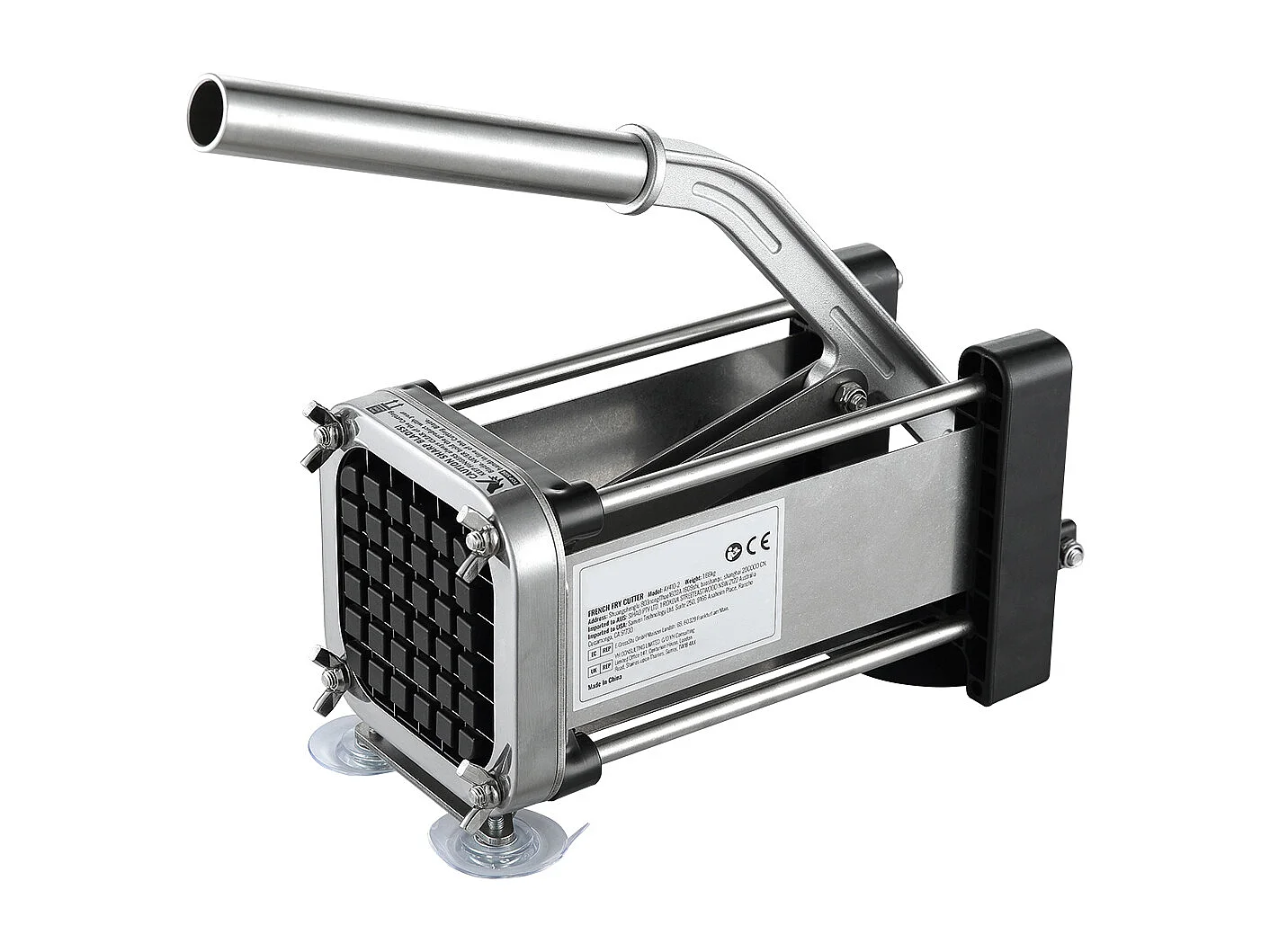 Coupe-frites et Légumes, SucceBuy Coupe-frites, Trancheuse à Pommes de Terre et Légumes en Acier Inoxydable avec Lame