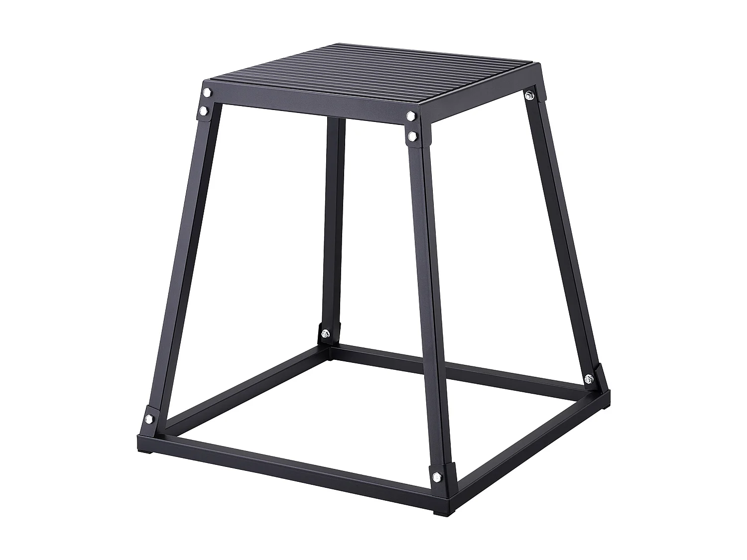 Boîte de Saut Pliométrique SucceBuy, Boîte de Pliométrie, 3PCs, 30.5/45.8/60.9 cm, Noir