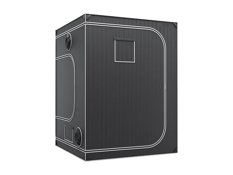 Cultuurtent SucceBuy 152x152x203 cm, Hydroponische Interieur Tent met Venster, Deur en Plattegrond