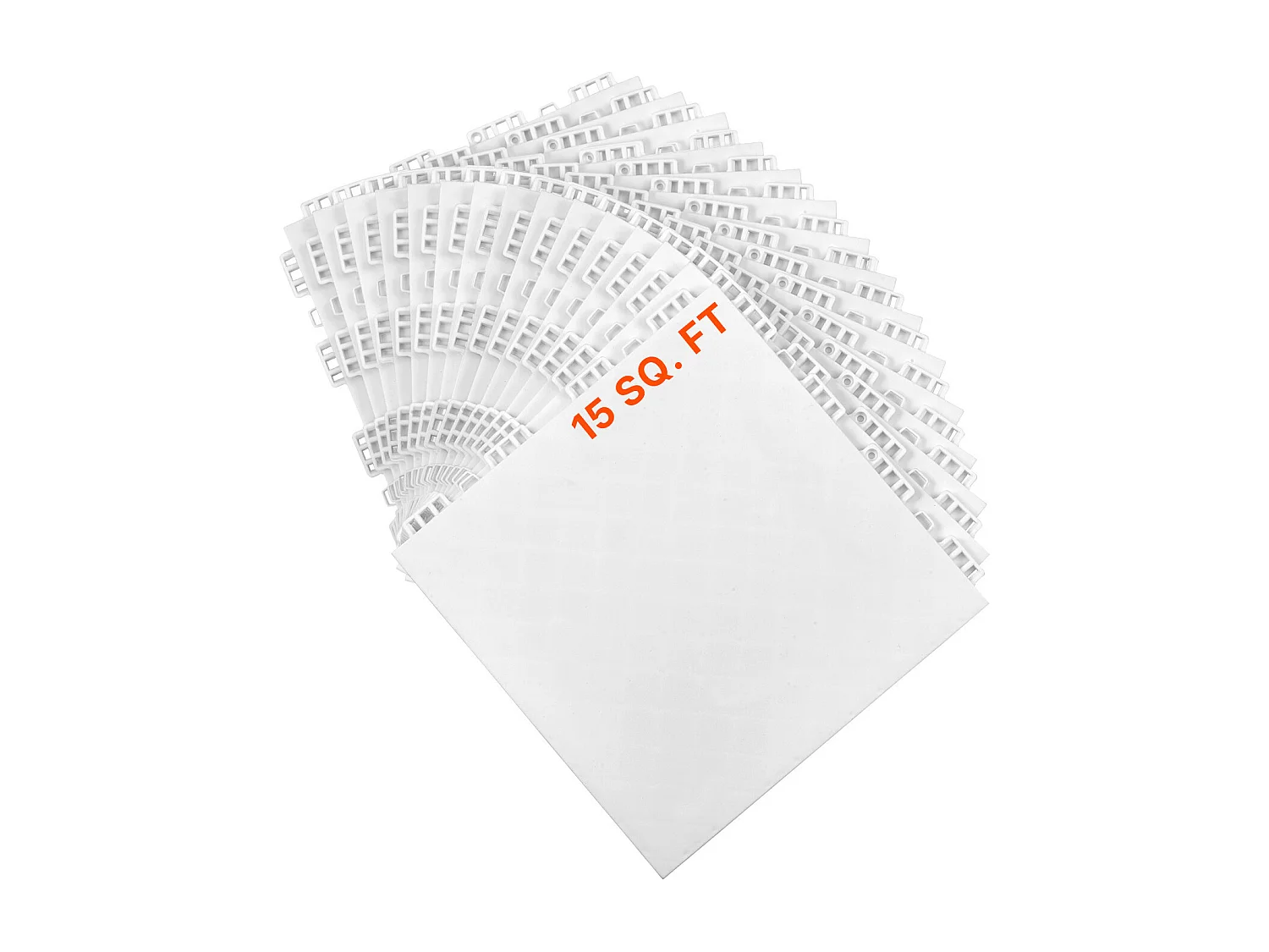 Tapis de Sol SucceBuy de Gymnastique Lot de 15 Dalles Emboîtables, Surface d'Entraînement Polyvalente, Piste de Danse, Planche de Tir