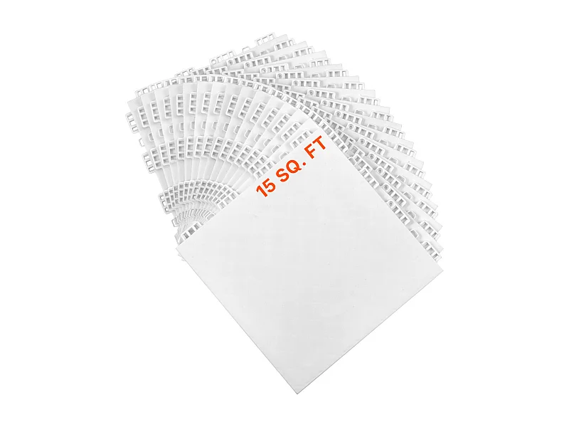 Tapete SucceBuy de Solo de Ginástica Lote de 15 Peças de Encaixe, Superfície de Treino Versátil, Pista de Dança, Alvo de Tiro