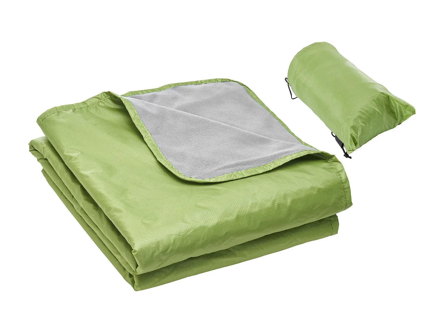 Couverture de Camping SucceBuy,200.66cm x 149.86cm, Portable et Chaude, Choix d'Extérieur en Vert Armée