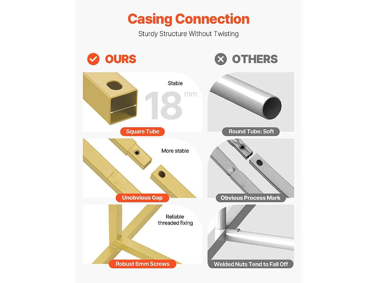 Support de Fond Arche Métallique SucceBuy pour Arche de Mariage, pour Toutes les Occasions, Lot de 3