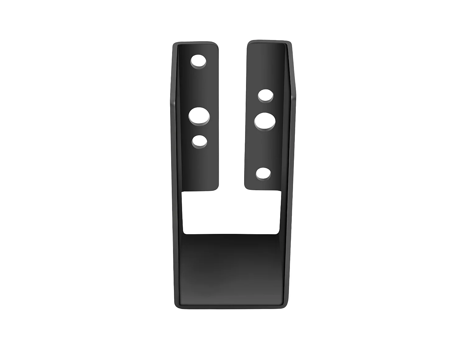 Kit de Supports SucceBuy Lot de 24 Supports de Solive Dissimulés 5,08 x 10,16 cm pour Bois d'Œuvre, Montage sur Face, Bride Dissimulée