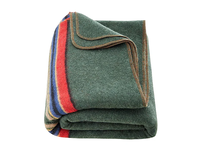 Couverture de Camping en Laine SucceBuy, 162.56cm x 223.52cm, Chaude pour la Randonnée, les Voyages, le Camping, Texture