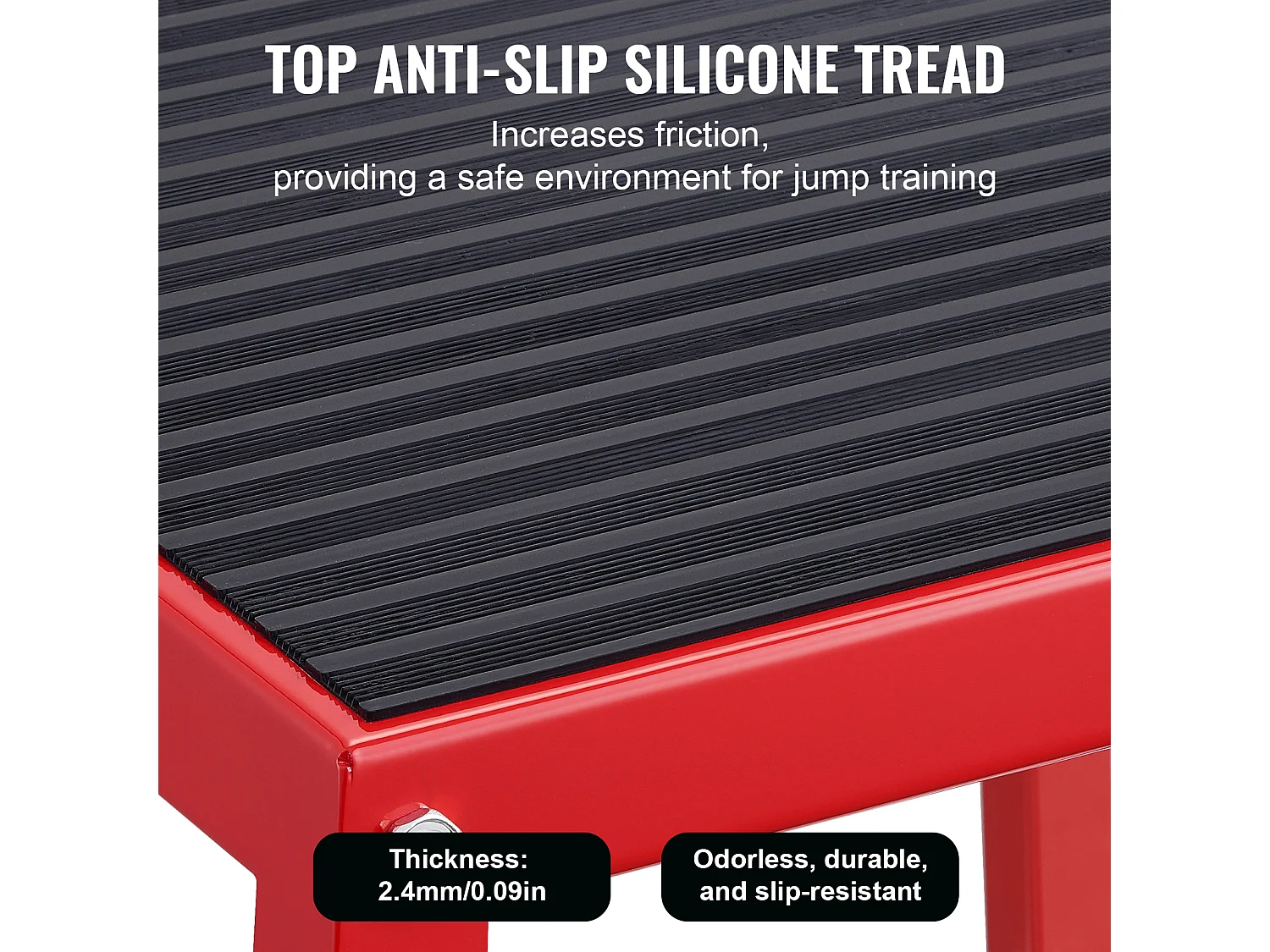 Cassa per Salto Pliometrico SucceBuy, Cassa per Salto Musculazione Fitness, 3 Pezzi, 30.5/45.8/60.9 cm