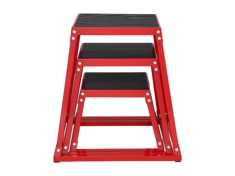 Cassa per Salto Pliometrico SucceBuy, Cassa per Salto Musculazione Fitness, 3 Pezzi, 30.5/45.8/60.9 cm