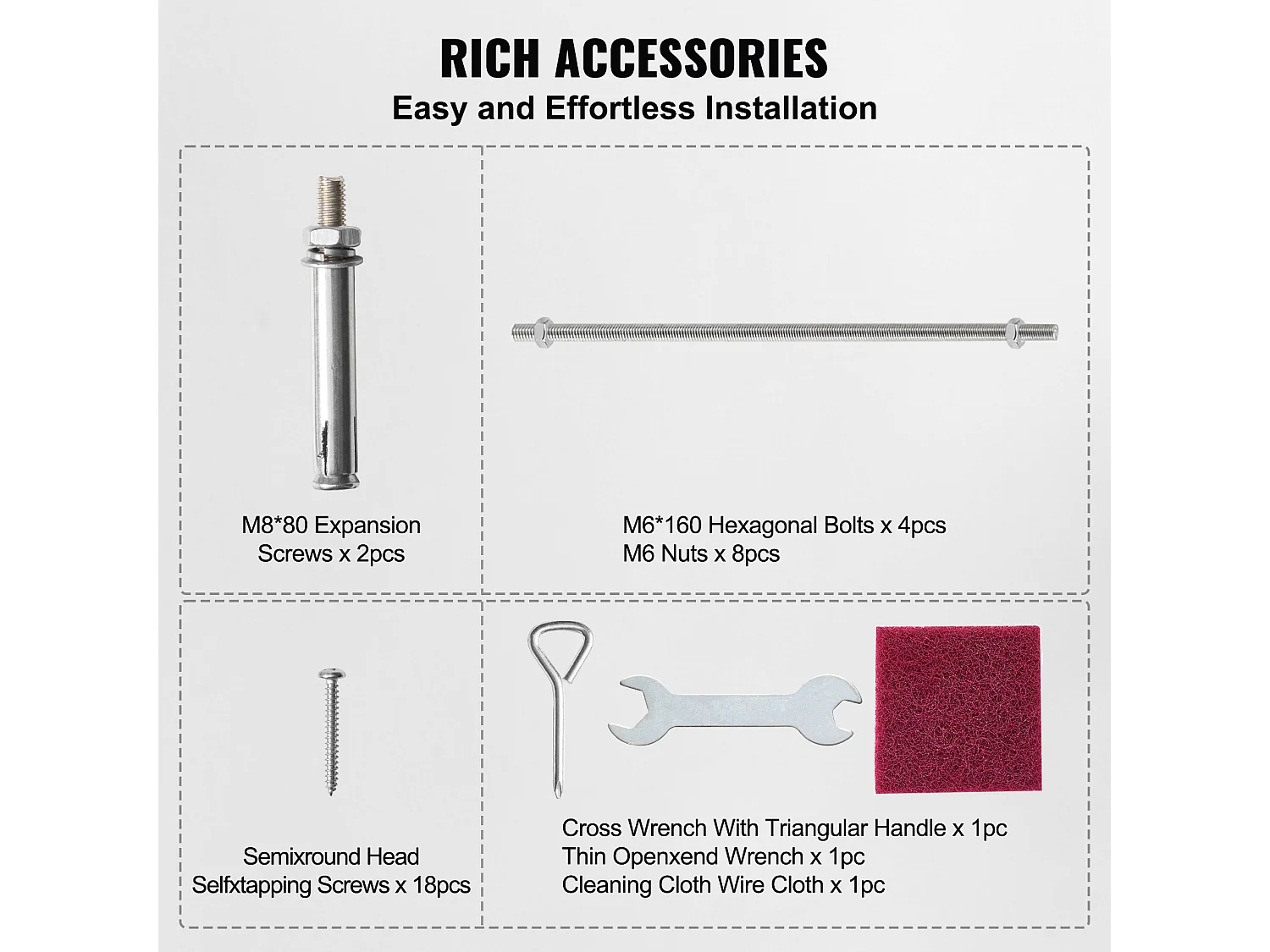 Ondersteuningskit SucceBuy Betonnen Terraspaalanker 8 x 8 inch (203,2 x 203,2 mm), Verstelbare Paalbeugel, 1 stuk