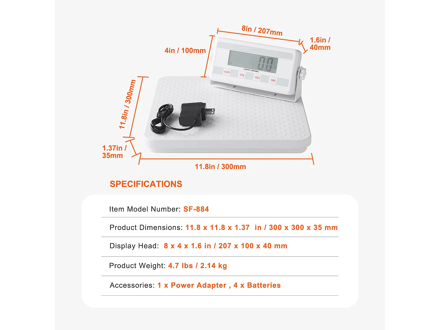 Pèse-personne, SucceBuy Balance Médicale Portable 200 kg - Pesée Numérique Précise - Surface Antidérapante - Usage Professionnel