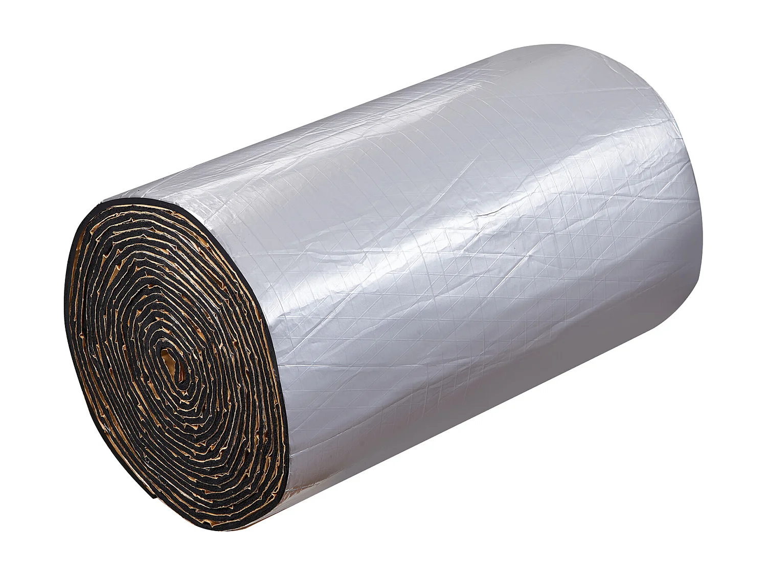 Geluidsisolatietapijt SucceBuy Rol van Massa Beladen Anti-Lawaaitapijt, 41,9 x 800 cm, Zwart