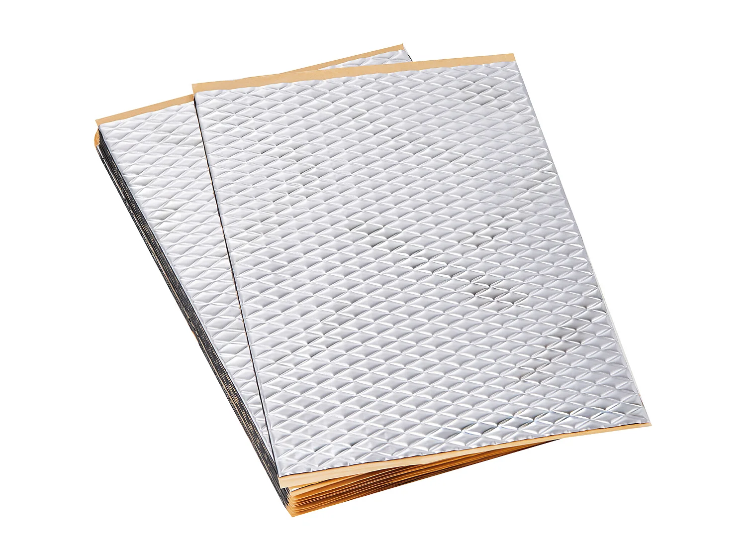 Tapis d'Isolation Phonique SucceBuy Feuille d'Absorption Acoustique 3.3 m² 24,9 x 39,9 x 0.2 cm pour Véhicule