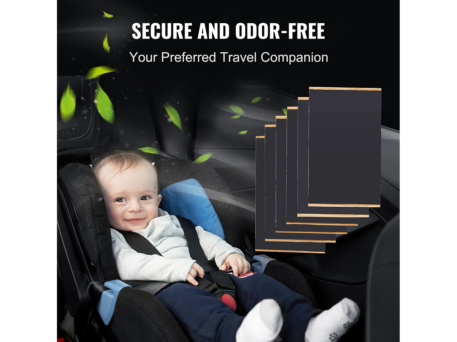 Tapis d'Isolation Phonique SucceBuy, 24,9 x 39,9 x 0.5 cm, Amortisseur de Bruit Automobile en Butyle, Isolation du Bruit et des Vibrations pour Véhicule