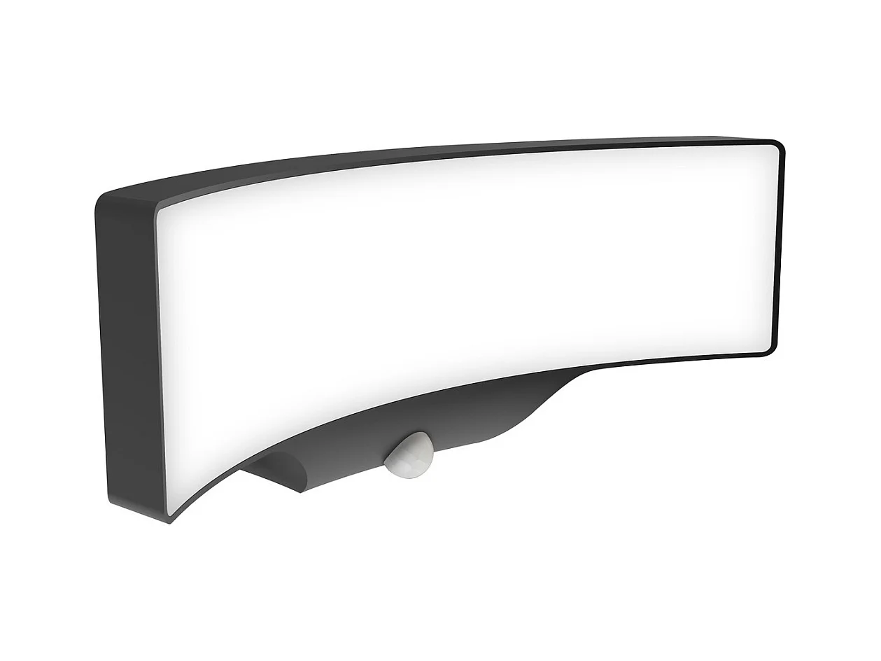 Applique murale extérieure filaire + détecteur de mouvement IP65 1400lm - Fez Voltman