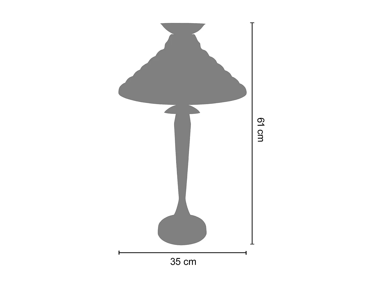 Lámpara de Salón TOSEL ,metal,madera,Naranja, A57xD40xP40cm