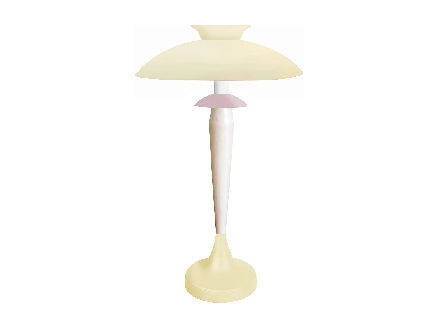 Lámpara de Salón TOSEL ,metal,madera,beige,A61xD35xP35cm