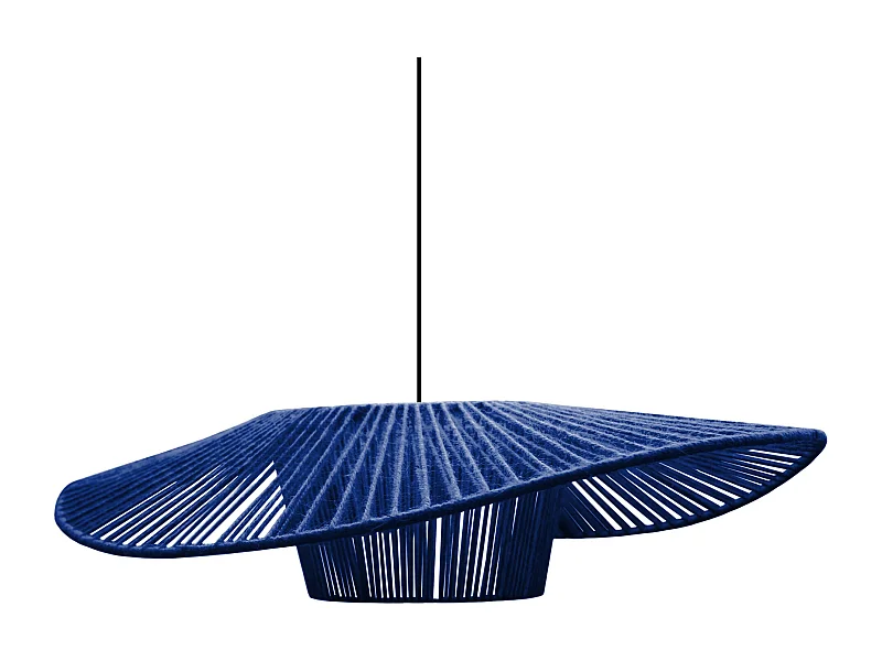 Suspension TOSEL ,tissu,Bleu,H80xD 75x P 80cm