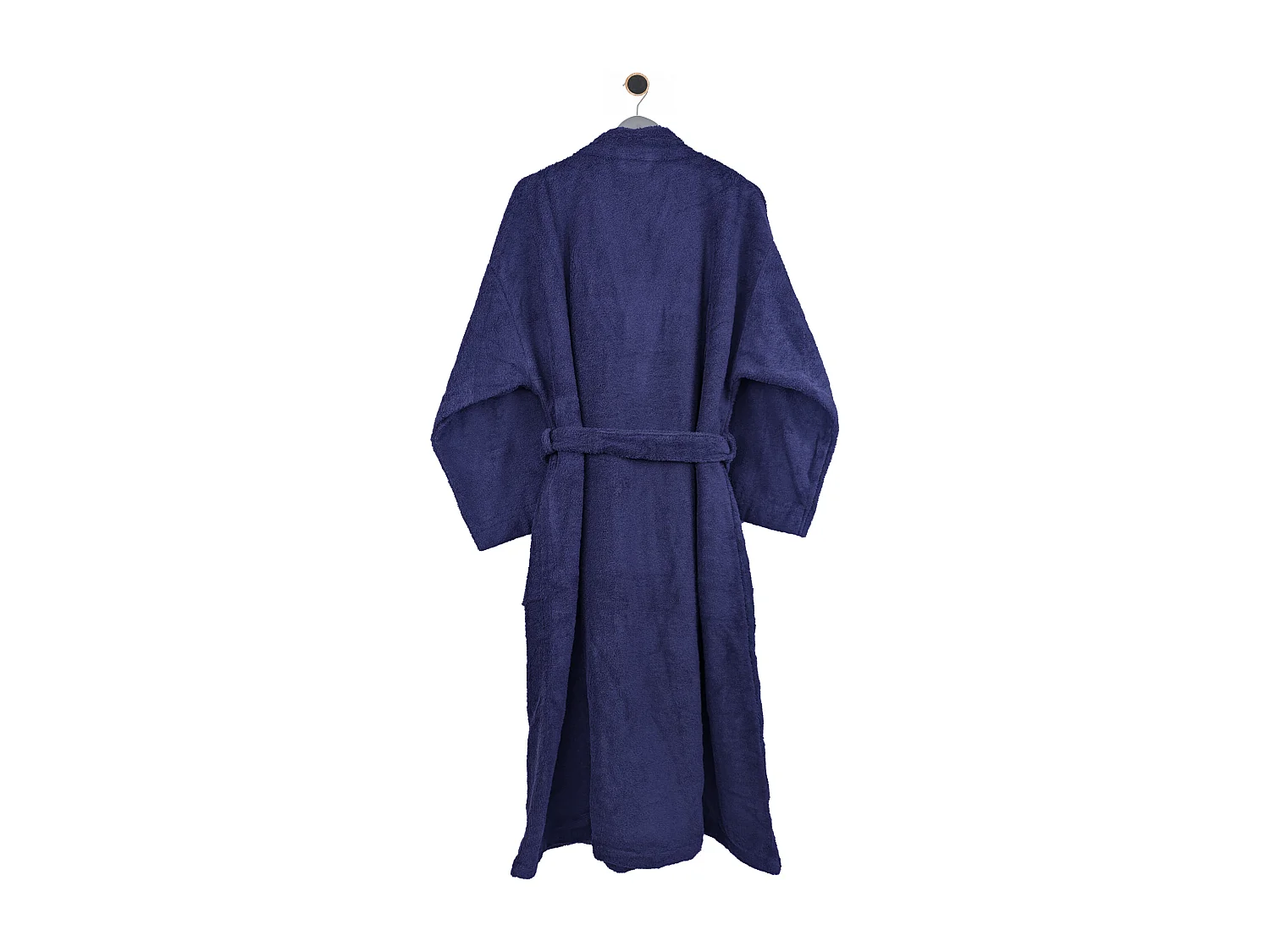 Peignoir kimono adulte PURE coton XL bleu marine