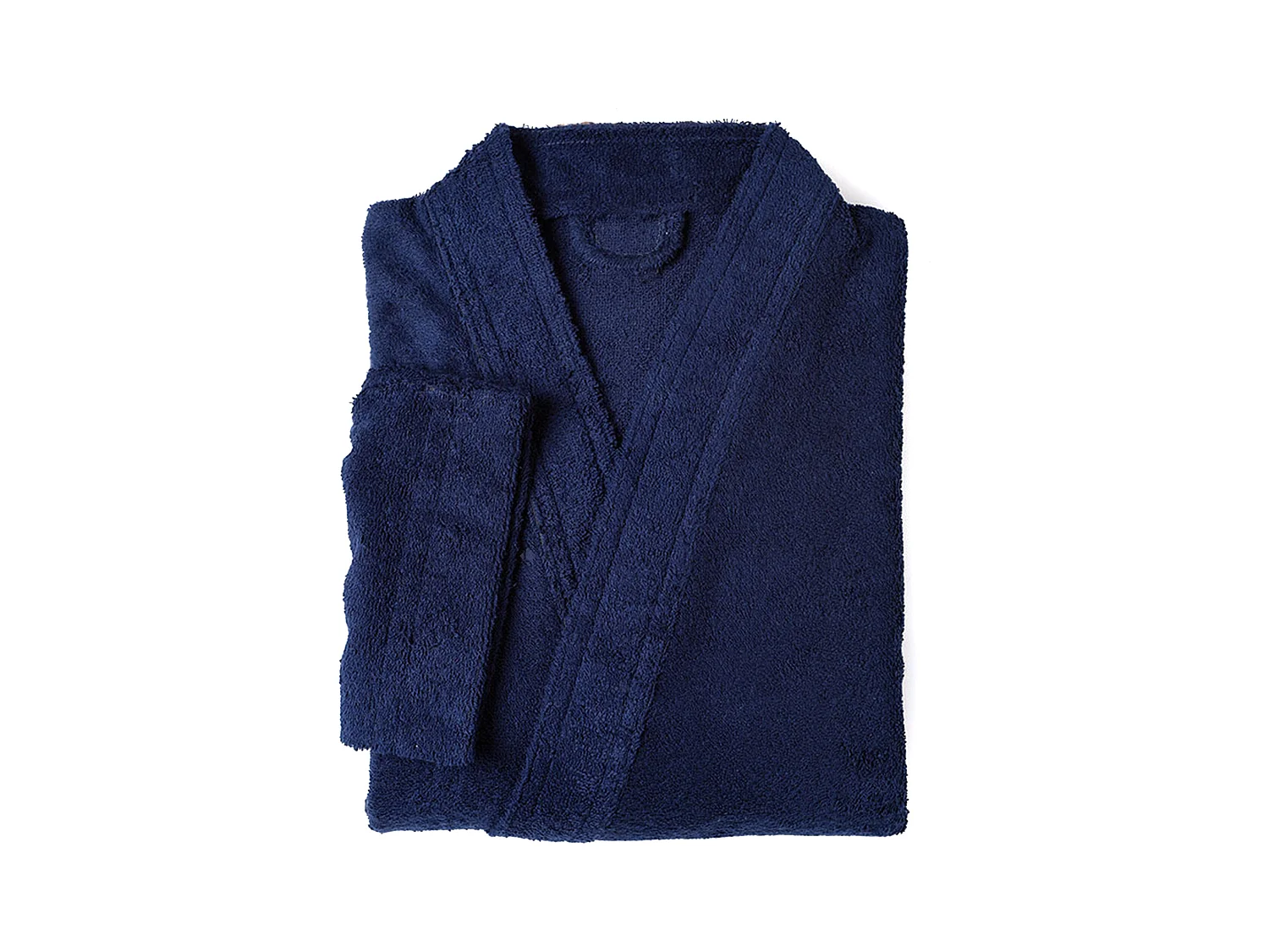 Peignoir kimono adulte PURE coton XL bleu marine