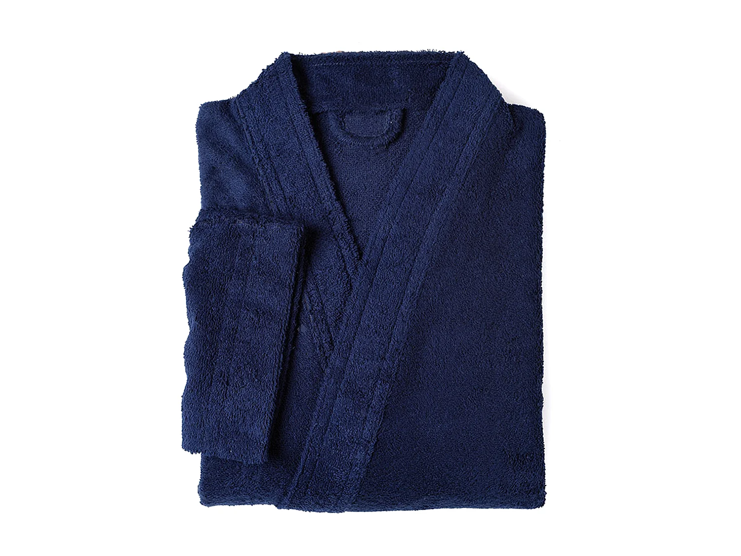 Peignoir kimono adulte PURE coton XL bleu marine