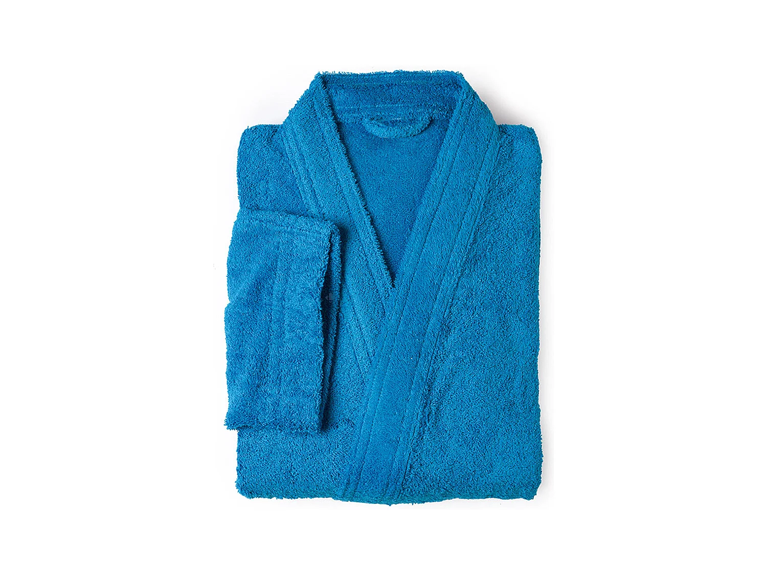 Peignoir kimono adulte PURE coton XL bleu turquoise