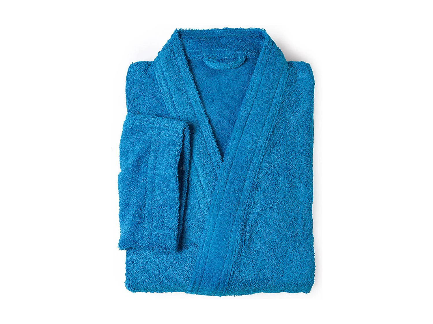 Peignoir kimono adulte PURE coton XL bleu turquoise