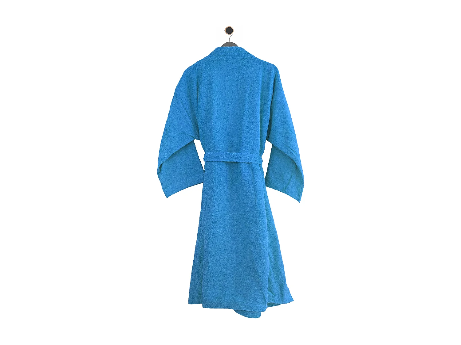Peignoir kimono adulte PURE coton XL bleu turquoise