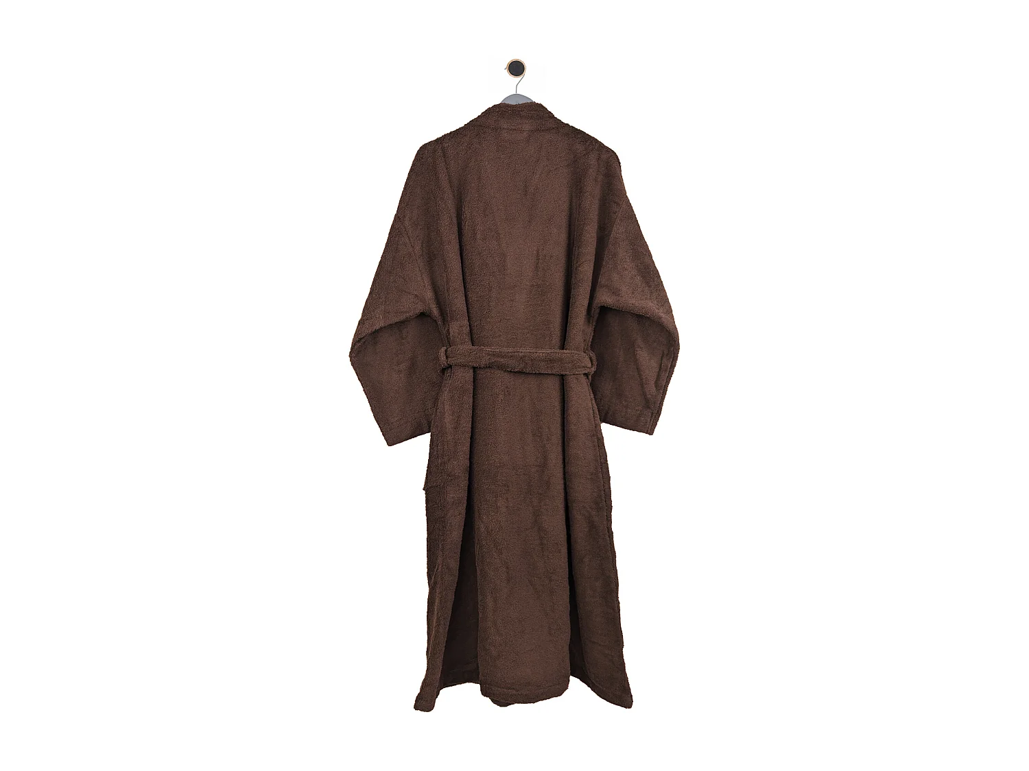 Peignoir kimono adulte PURE coton XL marron