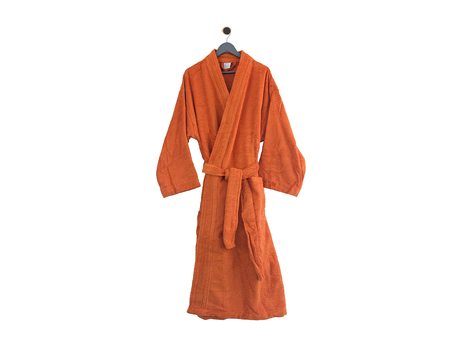 Peignoir kimono adulte PURE coton XL orange butane