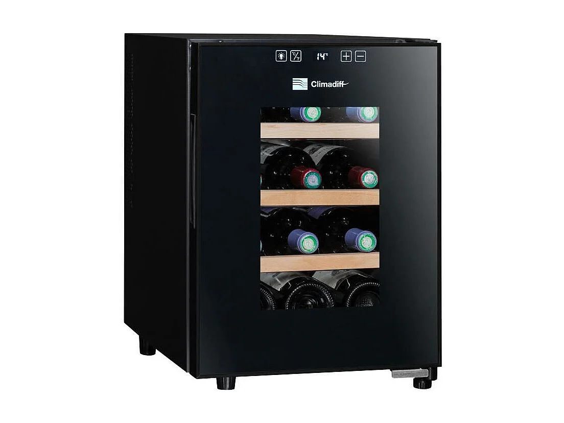 CC12 - Cave de service ultra silencieuse - 12 bouteilles - Pose libre - L34,5cm x H 48cm