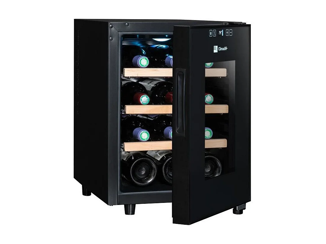 CC12 - Cave de service ultra silencieuse - 12 bouteilles - Pose libre - L34,5cm x H 48cm
