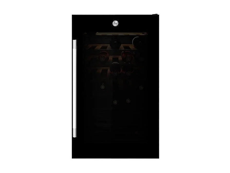 HOOVER HWC 150 EELW/N - Cave a Vin WIFI - 121L - 49 cm x 84,5 cm - Noir + Inox