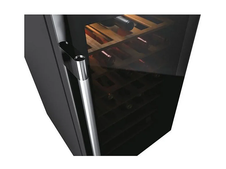 HOOVER HWC 150 EELW/N - Cave a Vin WIFI - 121L - 49 cm x 84,5 cm - Noir + Inox