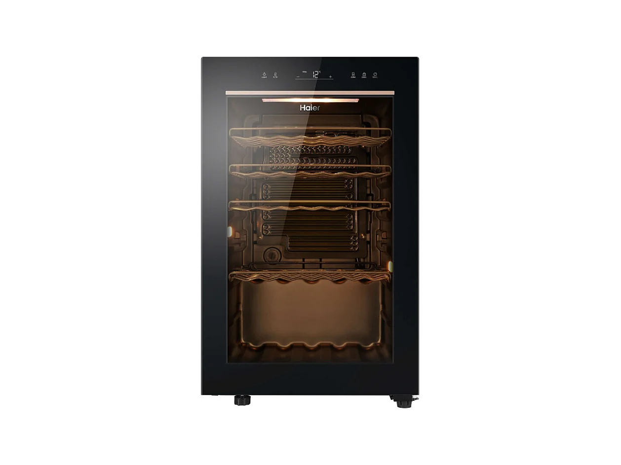 Cave multi-températures 118L 49 Btls Froid Statique HAIER 49.7cm, HWS 49 GAE