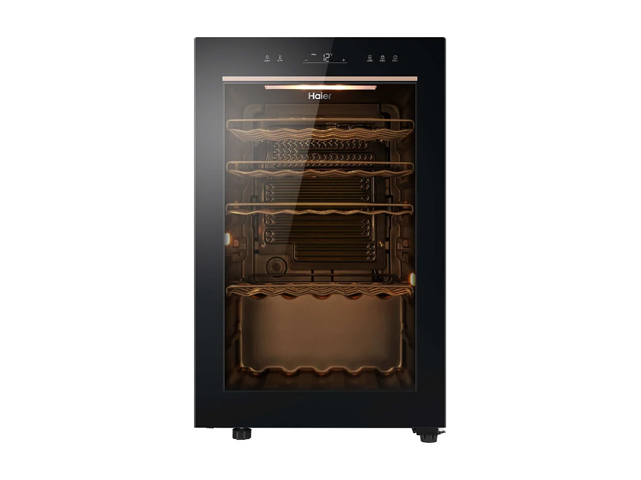 Cave multi-températures 118L 49 Btls Froid Statique HAIER 49.7cm, HWS 49 GAE