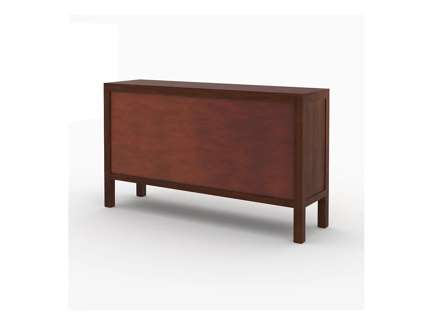 Buffet in legno di mango e impagliatura - Tiki