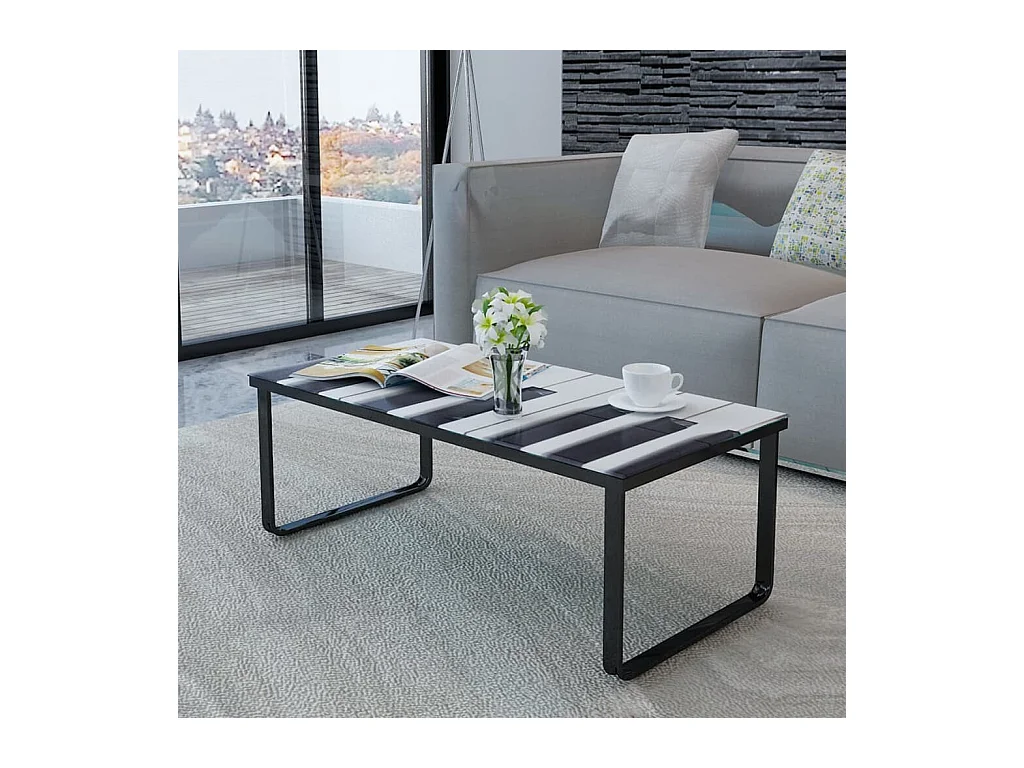 Tafel met lage tafel Ebbingner