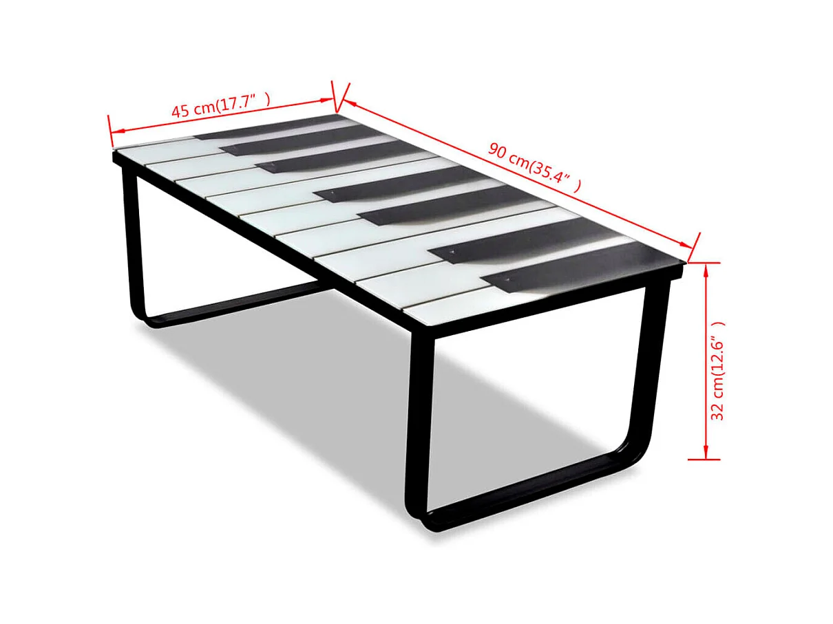 Tafel met lage tafel Ebbingner