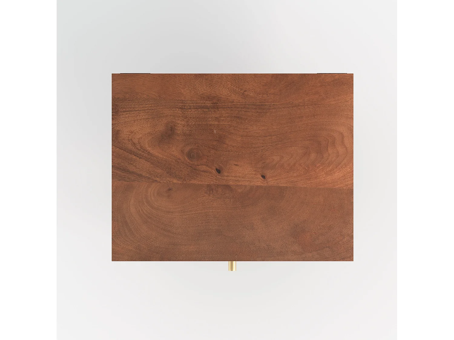 Mobile da comodino sospeso in legno di mango - Oréa