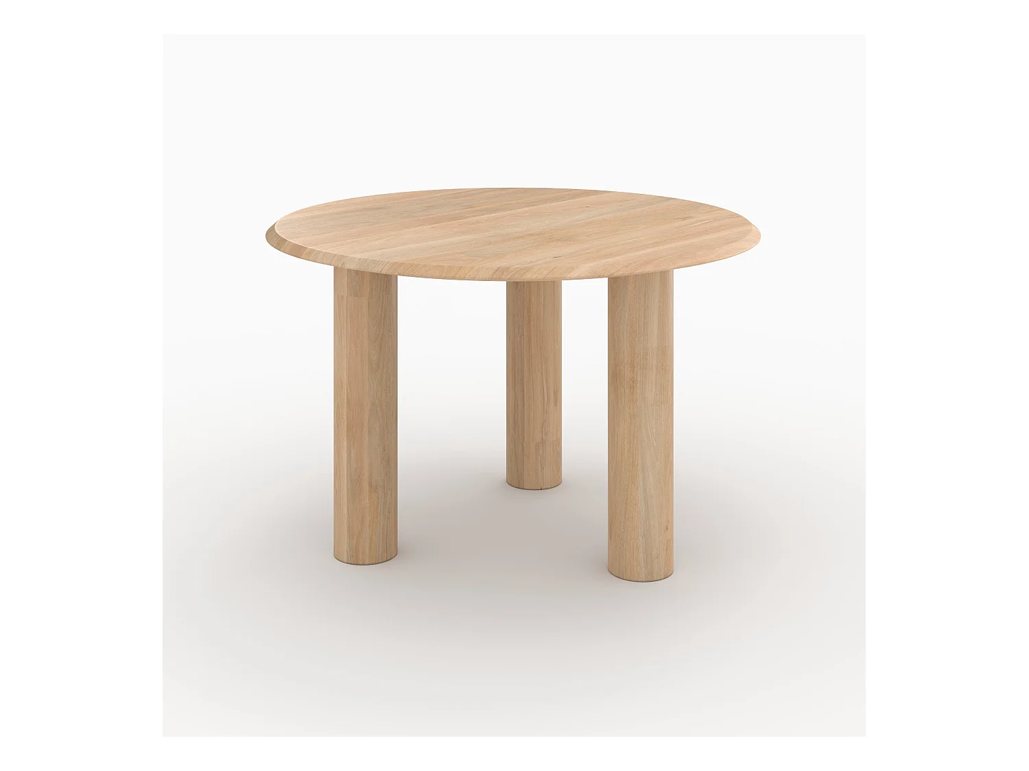 Tavolo rotondo in legno di mango per 4 persone - Sacha