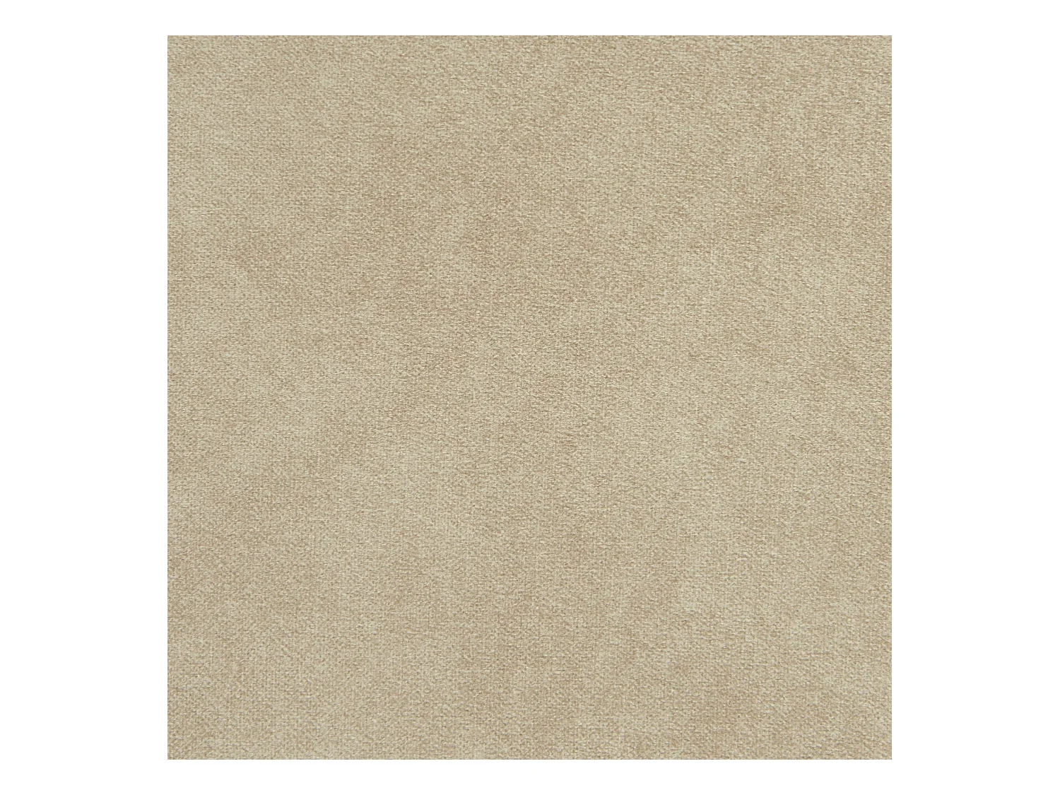 Fauteuil chauffeuse en velours style contemporain 2 places beige