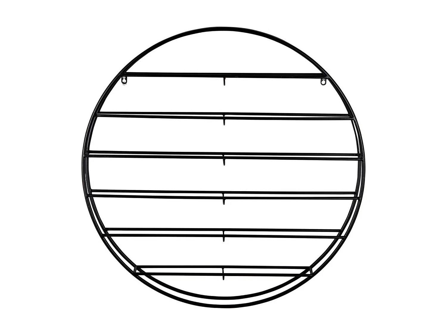 Support mural rond pour bouteilles Redondo