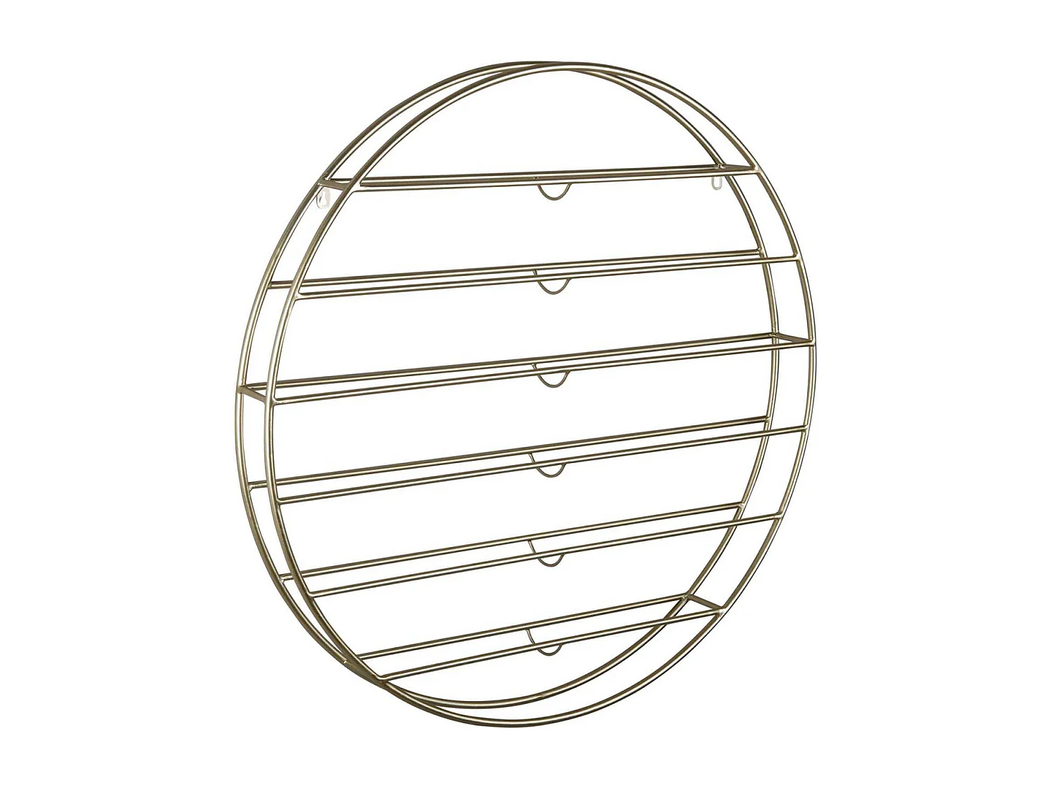 Support mural rond pour bouteilles Redondo