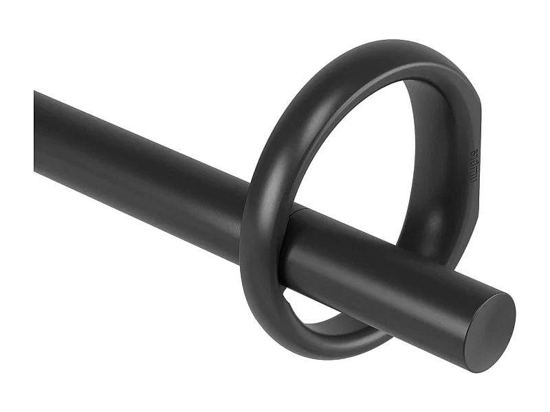 Tringle à rideaux en acier Rod