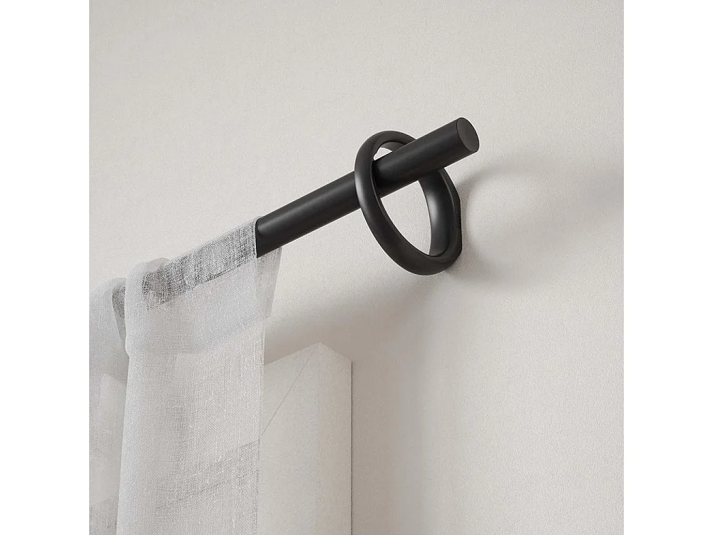 Tringle à rideaux en acier Rod