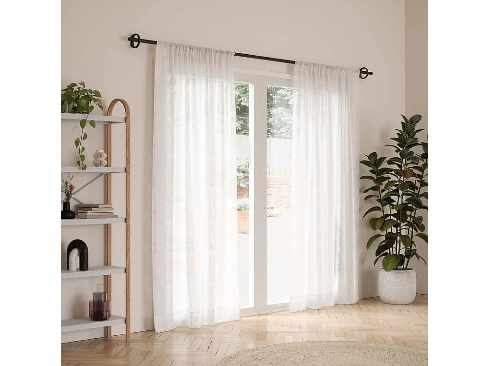 Tringle à rideaux en acier Rod