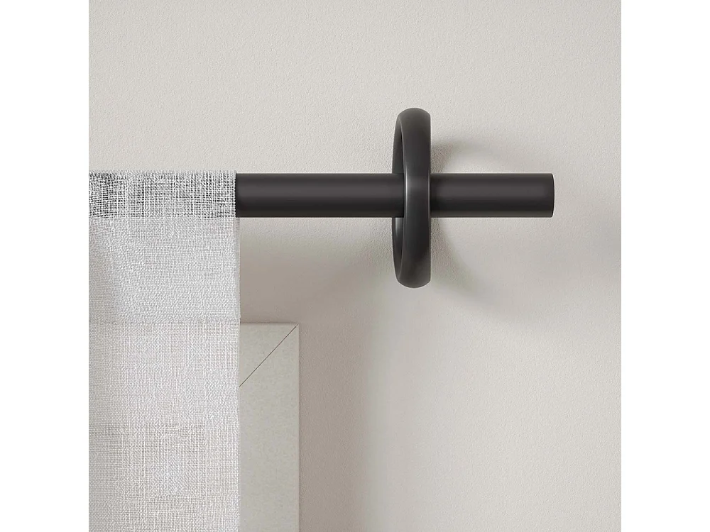 Tringle à rideaux en acier Rod