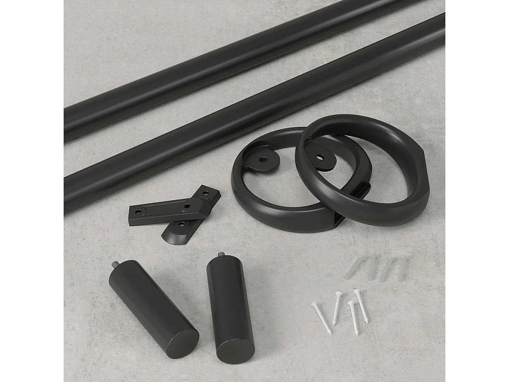 Tringle à rideaux en acier Rod